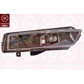 Projecteur antibrouillard avant gauche KLOKKERHOLM OEM 63177181287