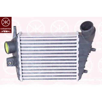 Intercooler, échangeur KLOKKERHOLM 0107304085