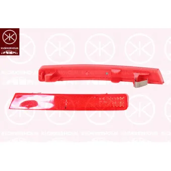 Catadioptre arrière droit KLOKKERHOLM 01090782A1