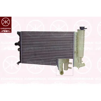 Radiateur, refroidissement du moteur KLOKKERHOLM 0523302068