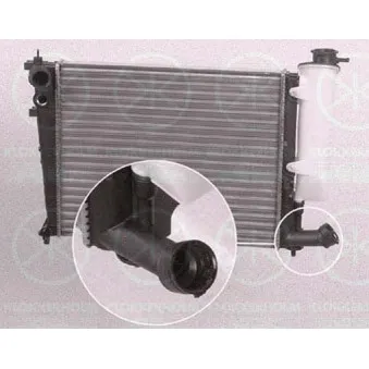 Radiateur, refroidissement du moteur KLOKKERHOLM OEM 133051