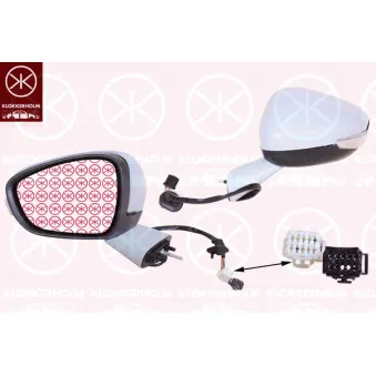 Rétroviseur extérieur KLOKKERHOLM OEM 1609430180