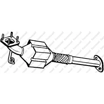 Catalyseur KLOKKERHOLM OEM 4466206