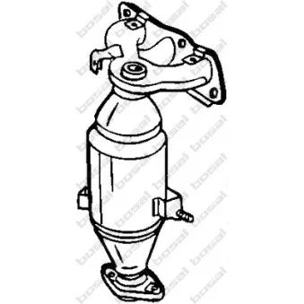 Catalyseur KLOKKERHOLM OEM 0342L3