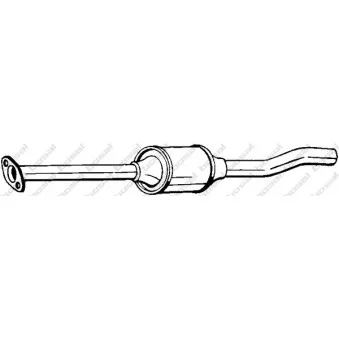 Catalyseur KLOKKERHOLM OEM 1K0254401BX