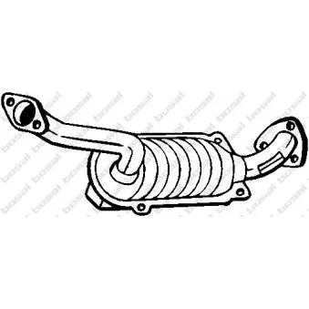 Catalyseur KLOKKERHOLM OEM 18160PWAG00