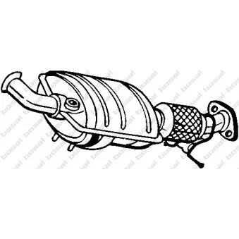 Catalyseur KLOKKERHOLM OEM 1251500
