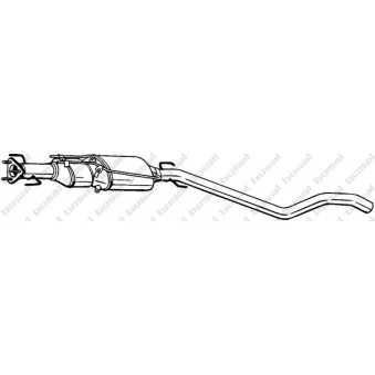 Filtre à particules / à suie, échappement KLOKKERHOLM OEM 850106