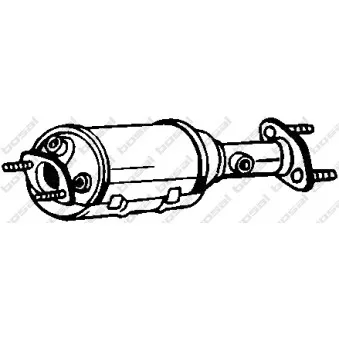 Filtre à particules / à suie, échappement KLOKKERHOLM OEM 1683846