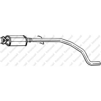 Filtre à particules / à suie, échappement KLOKKERHOLM OEM 5850174