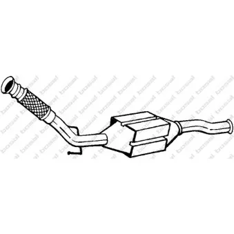 Catalyseur KLOKKERHOLM OEM 1705FQ
