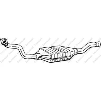 Catalyseur KLOKKERHOLM OEM 1485887080