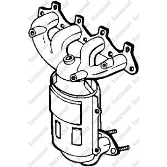 Catalyseur KLOKKERHOLM 099-466