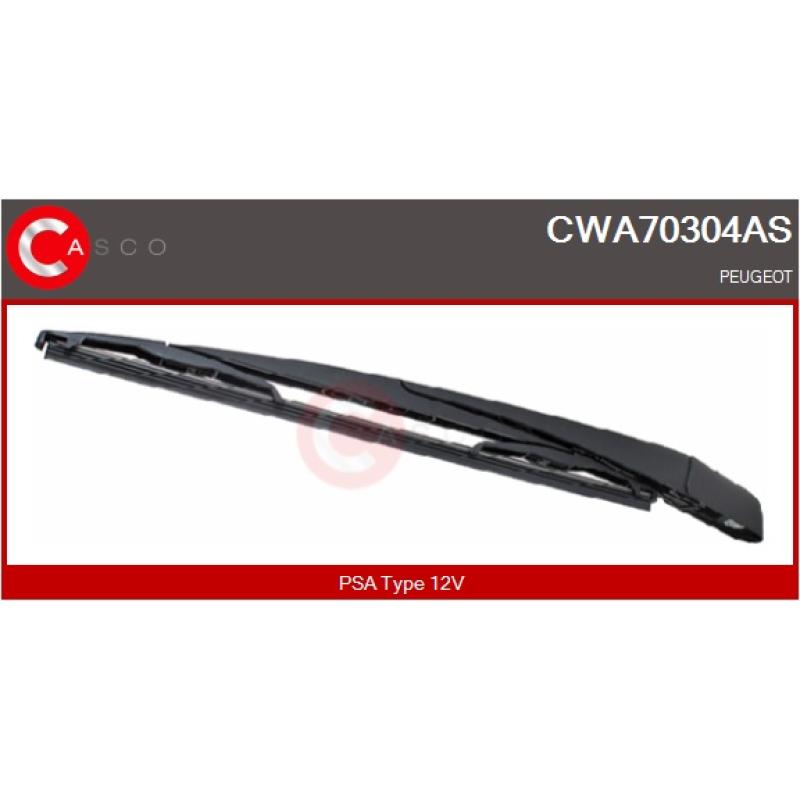 Bras d'essuie-glace, nettoyage des vitres CASCO CWA70304AS - Visuel 1