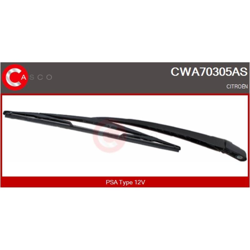 Bras d'essuie-glace, nettoyage des vitres CASCO CWA70305AS - Visuel 1