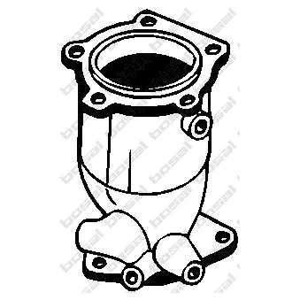 Catalyseur KLOKKERHOLM OEM B08A0AU000