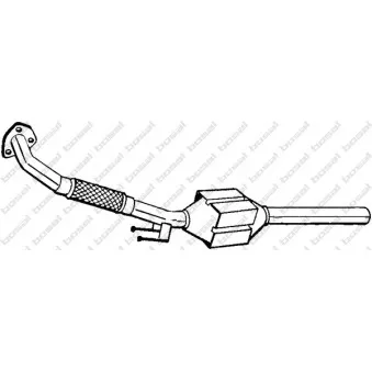 Catalyseur KLOKKERHOLM OEM 1J0253058NX