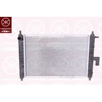 Radiateur, refroidissement du moteur KLOKKERHOLM OEM 96322941