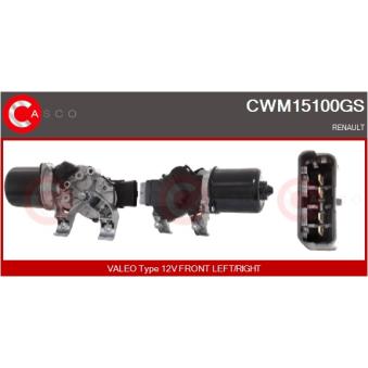 Moteur d'essuie-glace CASCO OEM 7701061590 Moteur d'essuie-glace CASCO OEM 7701061590