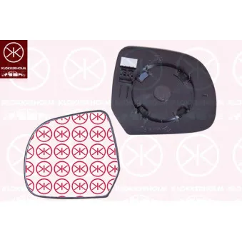 Verre de rétroviseur, rétroviseur extérieur KLOKKERHOLM OEM 963023379R