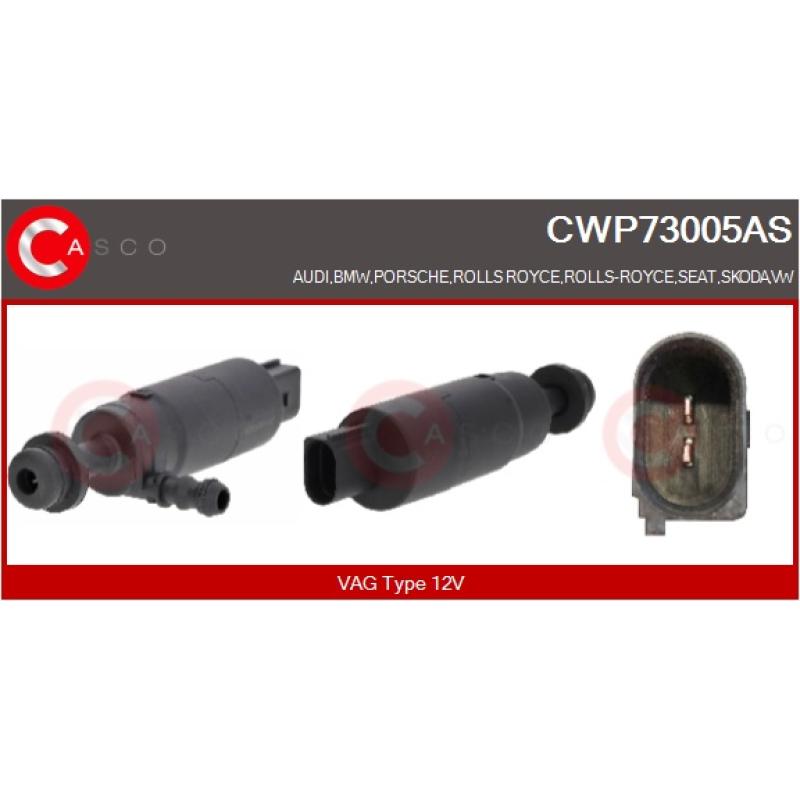 Pompe d'eau de nettoyage, nettoyage des vitres CASCO CWP73005AS - Visuel 1