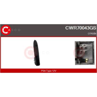 Interrupteur, lève-vitre CASCO [CWR70043GS]