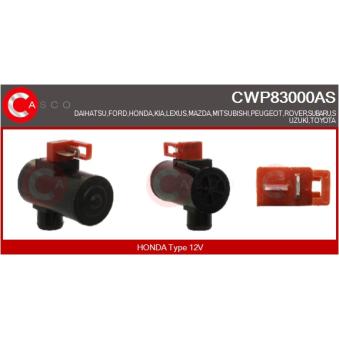Pompe d'eau de nettoyage, nettoyage des vitres CASCO OEM 38512SB0003