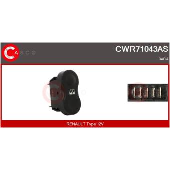 Interrupteur, lève-vitre CASCO [CWR71043AS]