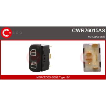Interrupteur, lève-vitre CASCO CWR76015AS pour MERCEDES-BENZ SPRINTER 314 - 143cv Interrupteur, lève-vitre CASCO CWR76015AS pour MERCEDES-BENZ SPRINTER 314 - 143cv