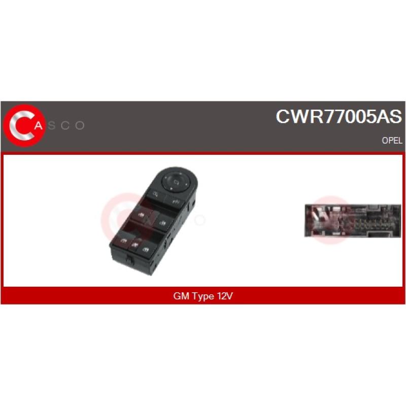 Interrupteur, lève-vitre CASCO CWR77005AS - Visuel 2