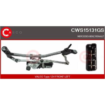 Système de nettoyage des vitres CASCO OEM 7701061590 Système de nettoyage des vitres CASCO OEM 7701061590