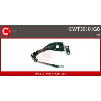 Tringlerie d'essuie-glace CASCO [CWT30101GS]