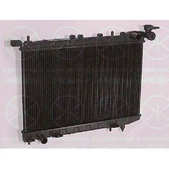 Radiateur, refroidissement du moteur KLOKKERHOLM OEM 2141050Y10