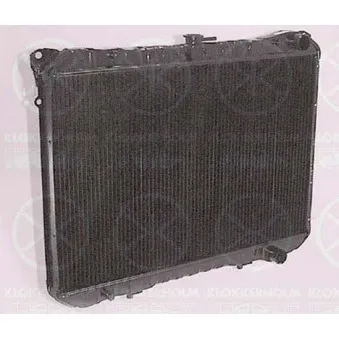 Radiateur, refroidissement du moteur KLOKKERHOLM OEM 2141073P00