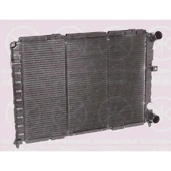 KLOKKERHOLM 1670302218 - Radiateur, refroidissement du moteur