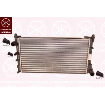 Radiateur, refroidissement du moteur KLOKKERHOLM OEM 46798743