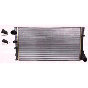 Radiateur, refroidissement du moteur KLOKKERHOLM OEM 51706204