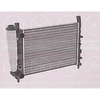 Radiateur, refroidissement du moteur KLOKKERHOLM 2020302040
