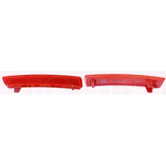 Catadioptre arrière gauche KLOKKERHOLM OEM 46834771