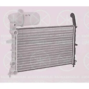 Radiateur, refroidissement du moteur KLOKKERHOLM OEM 7732873