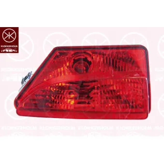Feu antibrouillard arrière arrière gauche KLOKKERHOLM 20290781A1