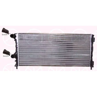 Radiateur, refroidissement du moteur KLOKKERHOLM 2042302250