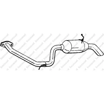 Silencieux arrière KLOKKERHOLM 228-159