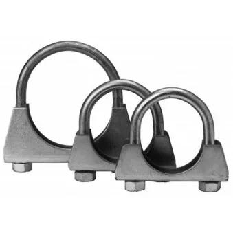 Pièce de serrage, échappement KLOKKERHOLM 250-864