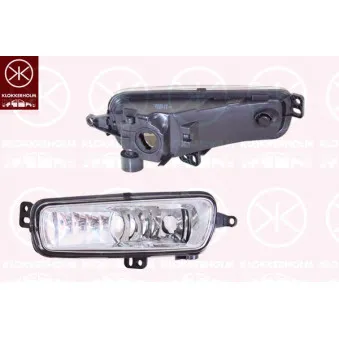 Projecteur antibrouillard avant droit KLOKKERHOLM 25360284