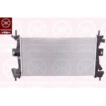 Radiateur, refroidissement du moteur KLOKKERHOLM 2536302475