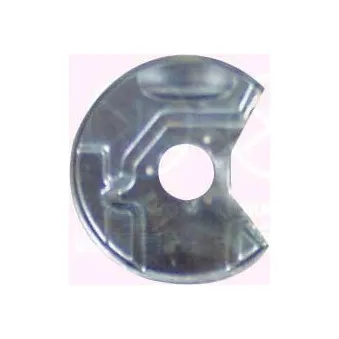 Déflecteur, disque de frein avant gauche KLOKKERHOLM 2547377