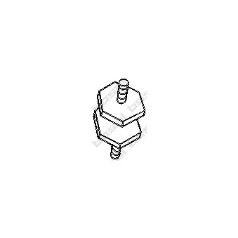 Bandes de caoutchouc, échappement KLOKKERHOLM 255-049