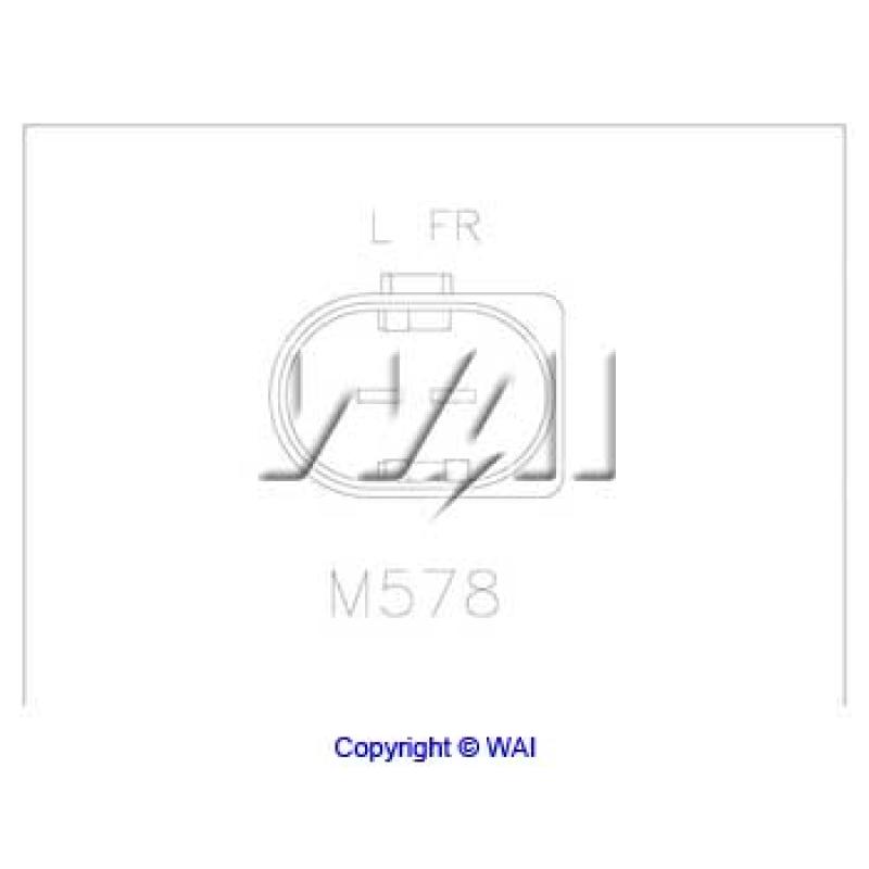 Régulateur d'alternateur WAI M578 - Visuel 2