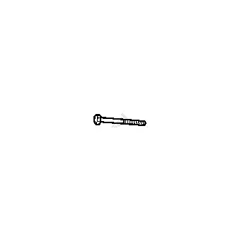 Vis, système d'échappement KLOKKERHOLM OEM 6686136